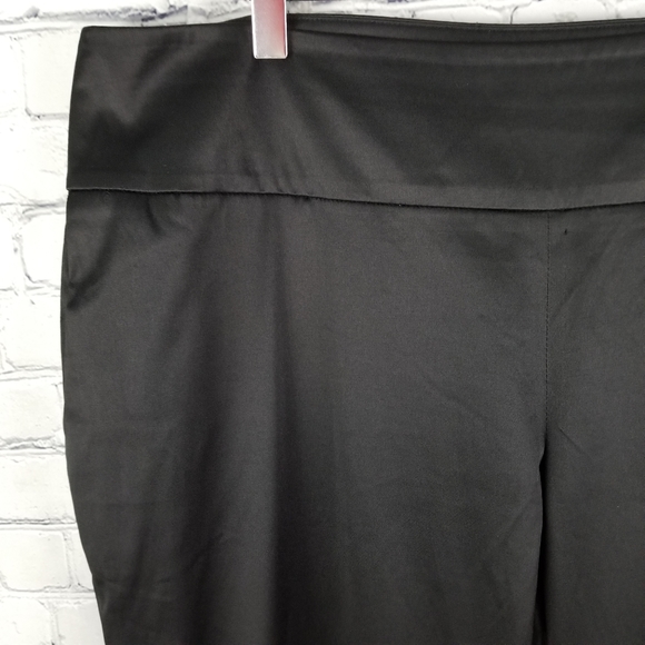 CHAPTER ONE | stretch satiny straight leg pants - Picture 3 of 6